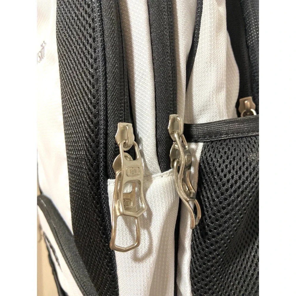 OGIO Versiti Backpack White Black Laptop Sleeve School Travel Commuter Bag